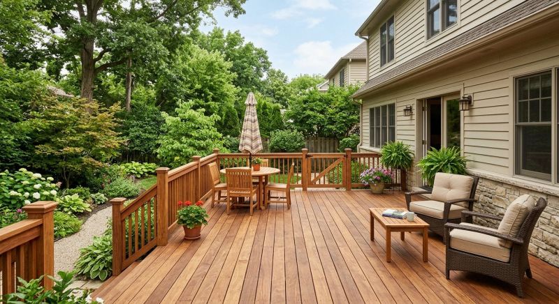 Floating Deck Installation in Norwalk, CT